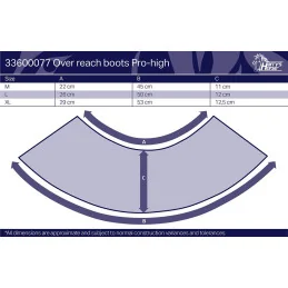 CLOCHE VELCRO PVC PRO HIGH HARRY HORSE