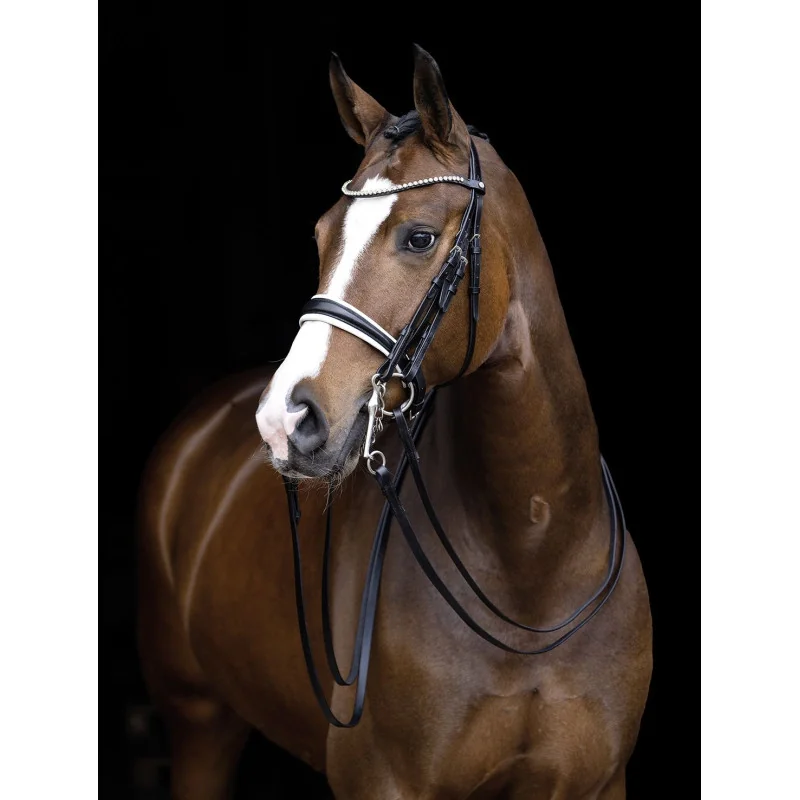 BRIDE DINA NOIR CHEVAL HKM