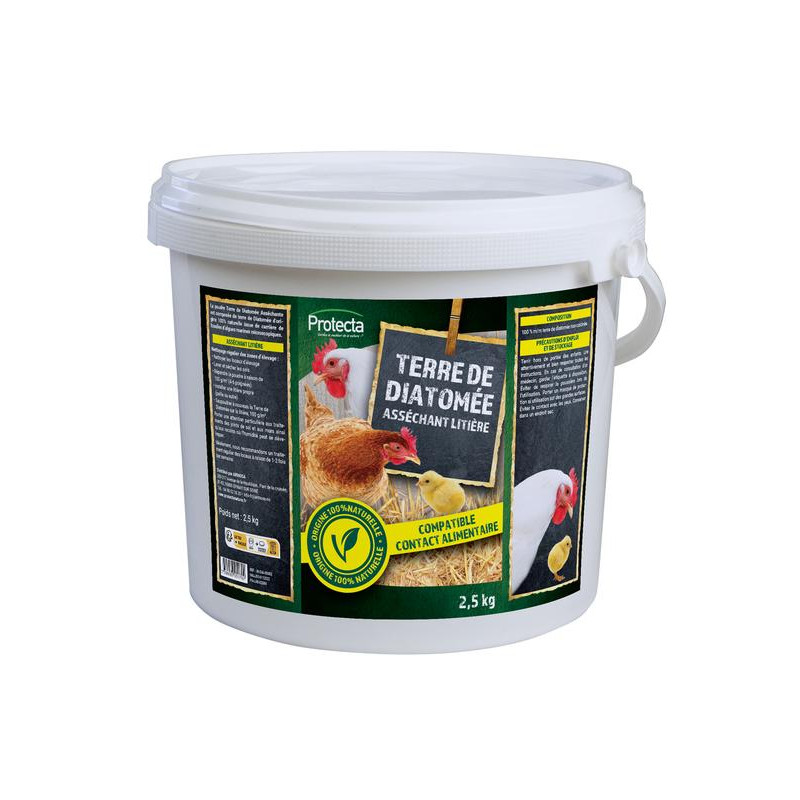 TERRE DIATOMEE SEAU 2.5KG