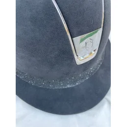 CASQUE MISS SHIELD PREMIUM strass velour SAMSHIELD