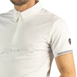 POLO CONCOURS HOMME BANKSO MANCHES COURTES FLAG'S&CUP