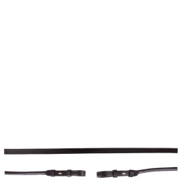 RENES CUIR ROND 13MM NOIR BR