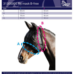 MASK ANTI MOUCHES B-FREE HARRY'S HORSE