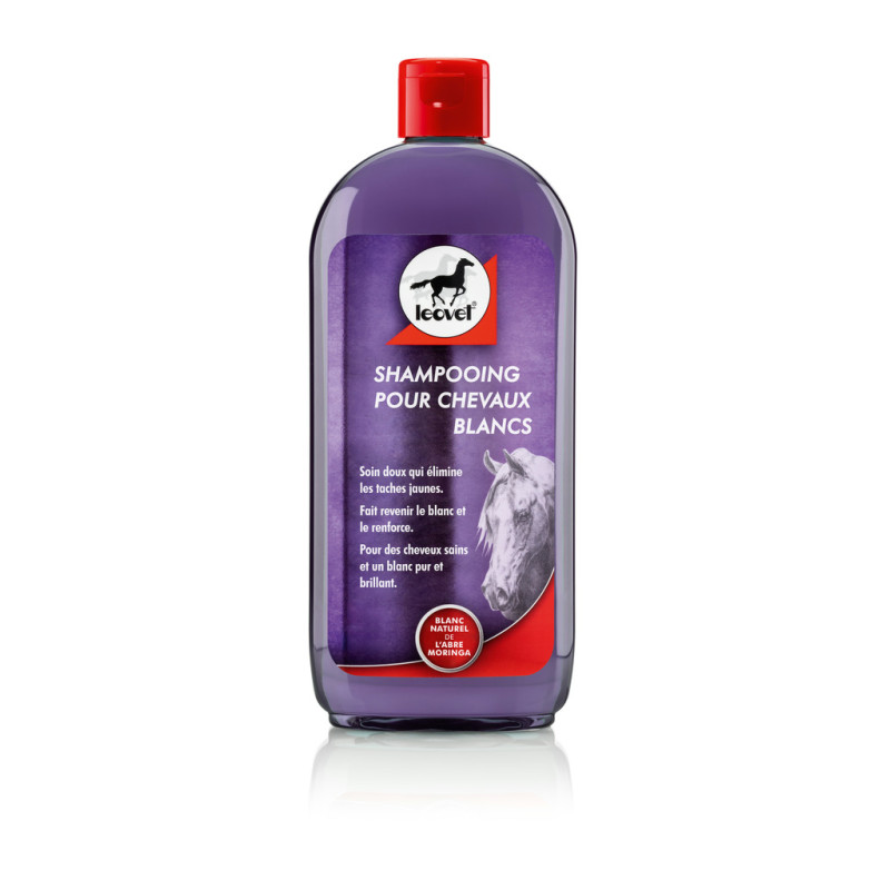 SHAMPOING CHEVAUX BLANCS 500ML LEOVET