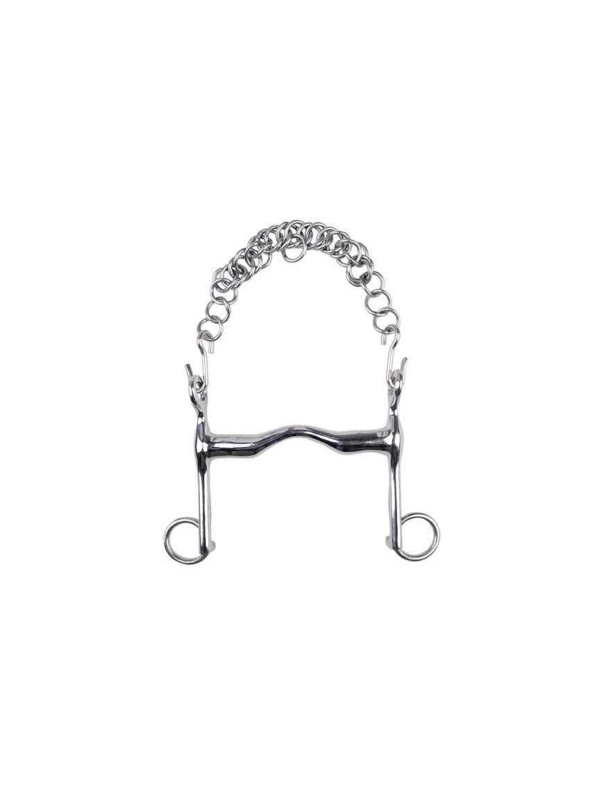 MORS DE BRIDE EN INOX HKM