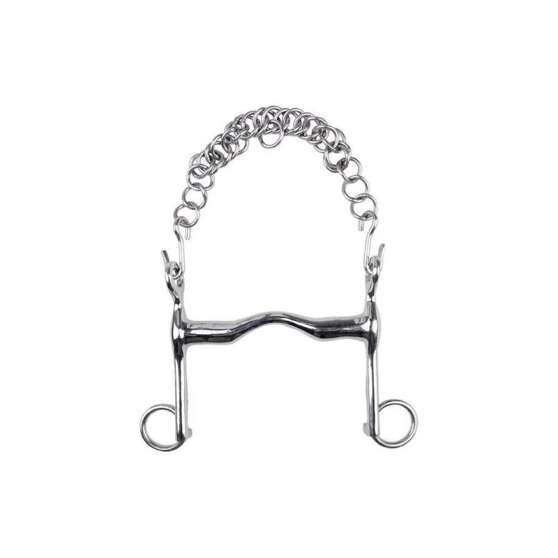 MORS DE BRIDE EN INOX HKM