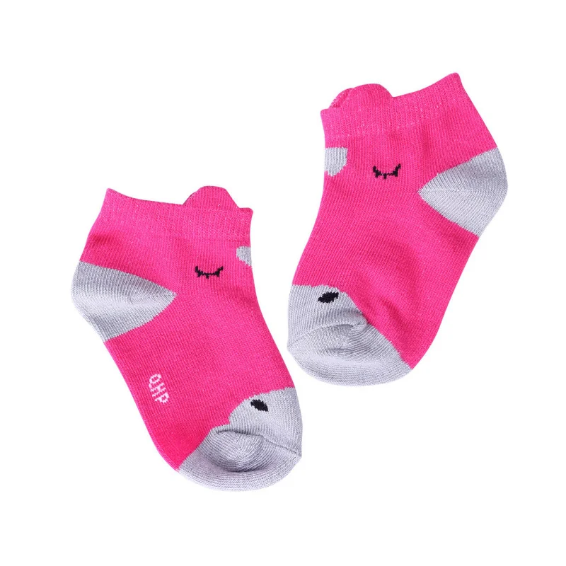 CHAUSSETTES MICKEY FUSCHIA 6-12 MOIS QHP