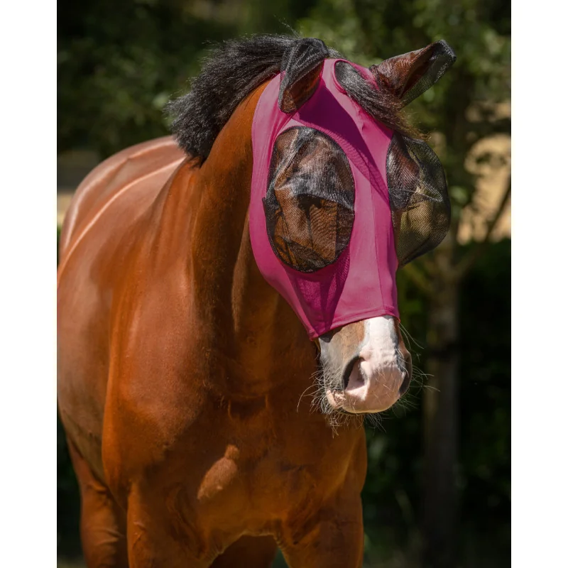 FLYMASK SUPER BUG QHP masque antimouche bordeaux