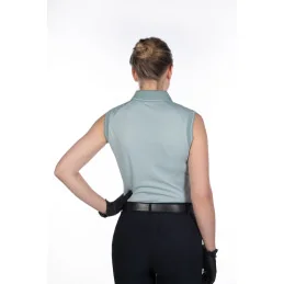 POLO CATHERINE SANS MANCHES HKM