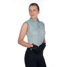 POLO CATHERINE SANS MANCHES HKM