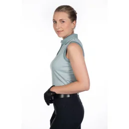 POLO CATHERINE SANS MANCHES HKM