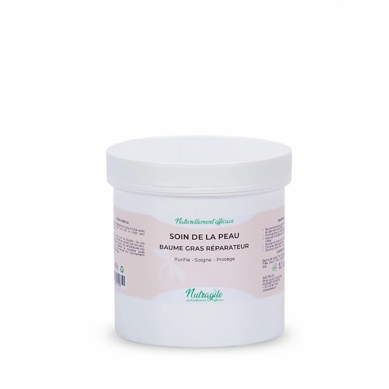 BAUME GRAS REPARATEUR SOIN PEAU 200G NUTRAGILE