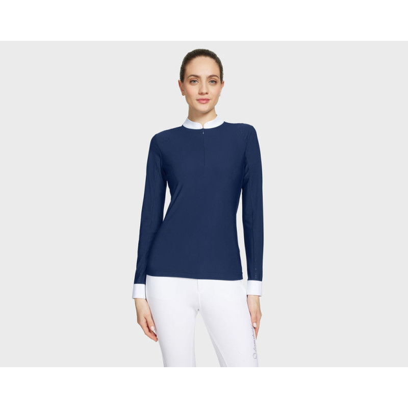 POLO CONCOURS YSEE MANCHES LONGUES SS24 SAMSHIELD