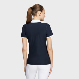 POLO CONCOURS LEIA CRYSTAL MANCHES COURTES SS24 SAMSHIELD