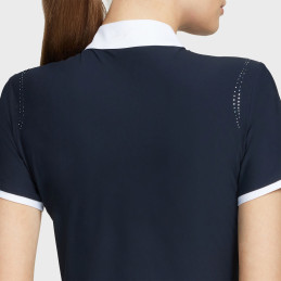 POLO CONCOURS LEIA CRYSTAL MANCHES COURTES SS24 SAMSHIELD