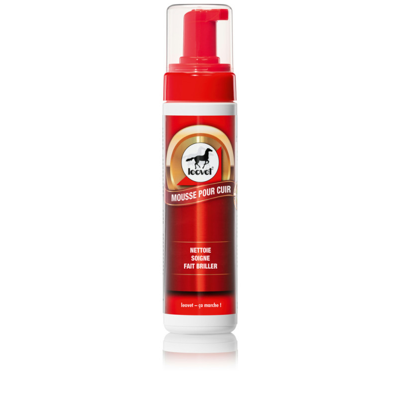 MOUSSE POUR CUIR 200ML LEOVET