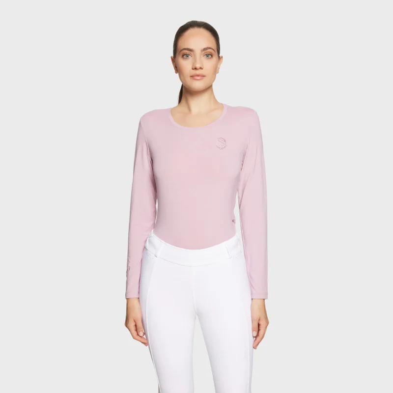 TSHIRT MANCHES LONGUES TINA CRYSTAL AW24 SAMSHIELD