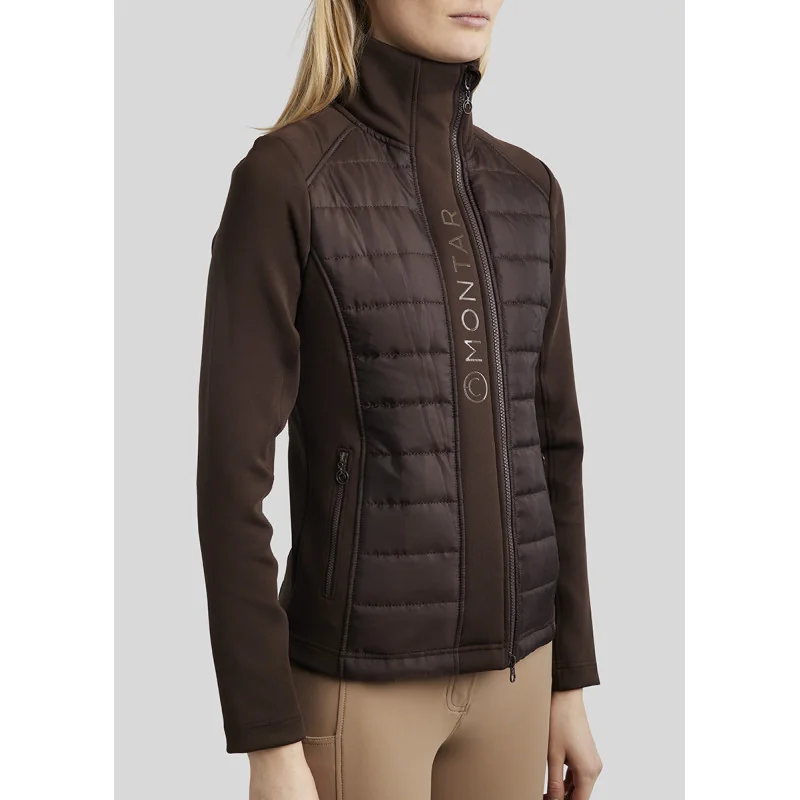 VESTE BI-MATIERE EMMA MONTAR