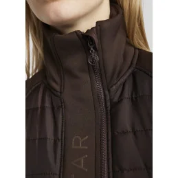 VESTE BI-MATIERE EMMA MONTAR