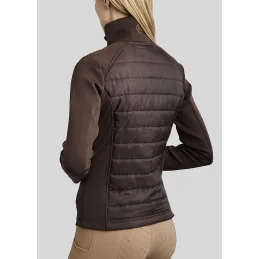VESTE BI-MATIERE EMMA MONTAR