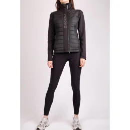 VESTE BI-MATIERE EMMA MONTAR