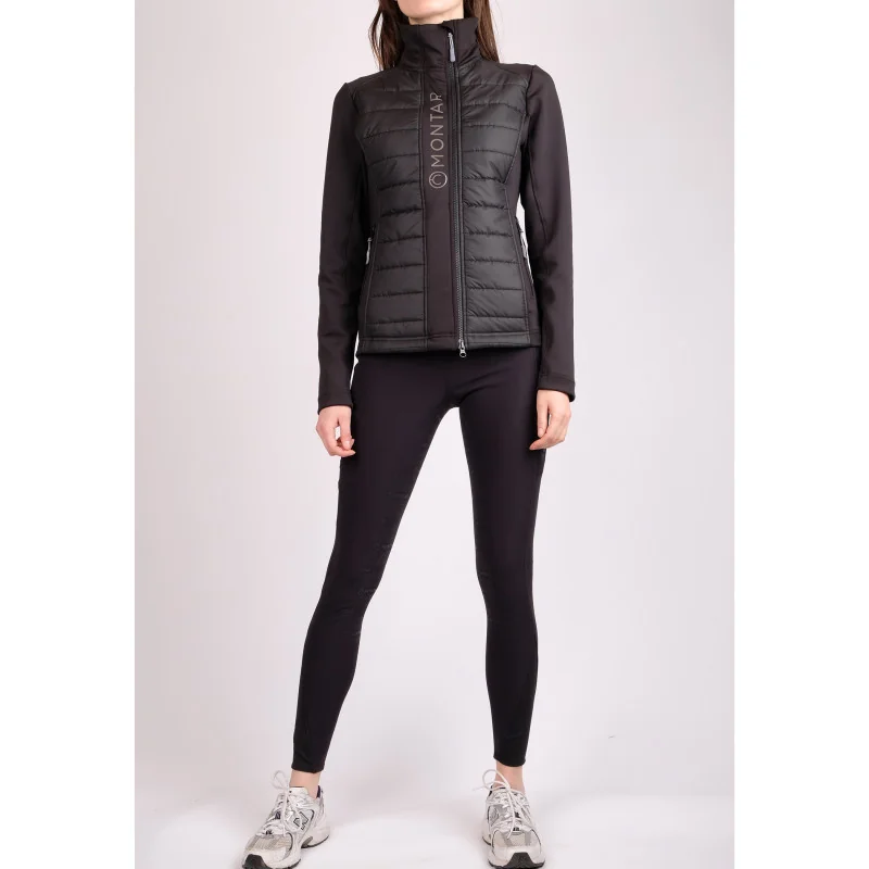 VESTE BI-MATIERE EMMA MONTAR