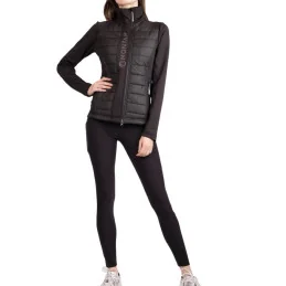 VESTE BI-MATIERE EMMA MONTAR