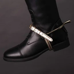 LANIERE EPERON CUIR GOLD HARRY'S HORSE