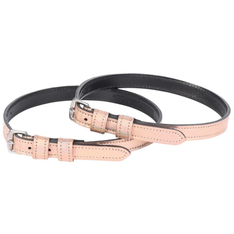 LANIERE EPERON CUIR PEARL HARRY'S HORSE