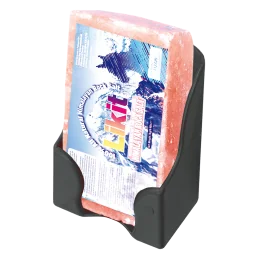 SUPPORT PIERRE A SEL RECTANGULAIRE NOIR WALDHAUSEN