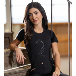 TSHIRT LIVIGNO HORSE HEAD HKM