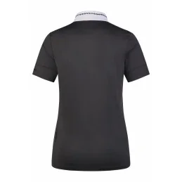 POLO CONCOURS MANCHES COURTES STRASS SPORTS PIKEUR