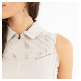 POLO ZIPPE SANS MANCHES ISA BR