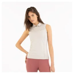 POLO ZIPPE SANS MANCHES ISA BR