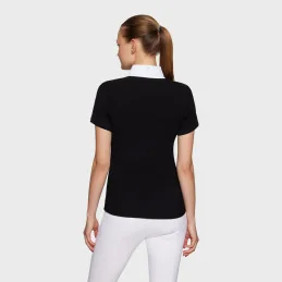 POLO CONCOURS MANCHES COURTES CARLOTTA SS25 SAMSHIELD