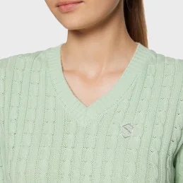 Pull-Over Twisted Lisa Samshield | Tricot Torsadé & Coton | MCM
