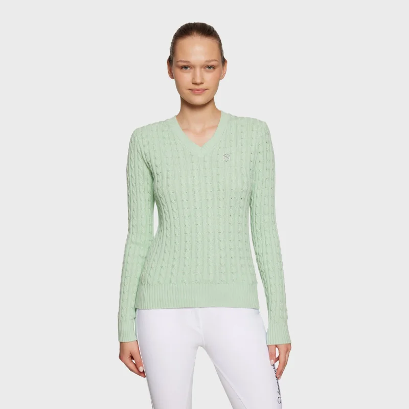 Pull-Over Twisted Lisa Samshield | Tricot Torsadé & Coton | MCM Pull-Over Twisted Lisa Samshield | Tricot Torsadé & Coton | MCM