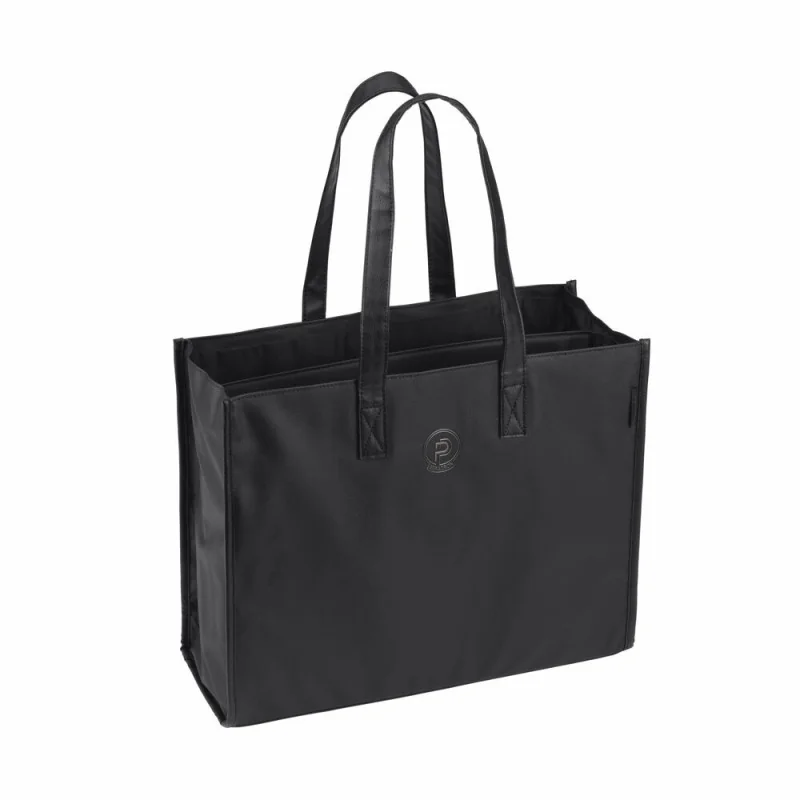 SAC FAUX LEATHER SHOPPER PLATINUM 25 ESKADRON