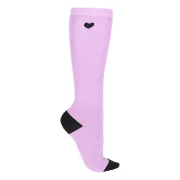 CHAUSSETTES X2 LIZE NOIR VIOLET QHP
