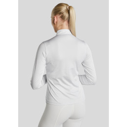 POLO CONCOURS MANCHES LONGUES MOGAIA GUN METAL MONTAR