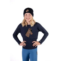 BONNET ENFANT MIA BLEU FONCE HKM