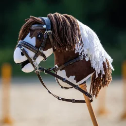 BRIDON LUXE SURPIQUE MARRON HOBBY HORSE QHP