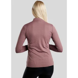 POLO MANCHES LONGUES MOCILIA JACQUARD REFINED MONTAR