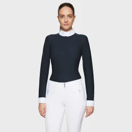 POLO CONCOURS MANCHES LONGUES ALINE FW25 SAMSHIELD