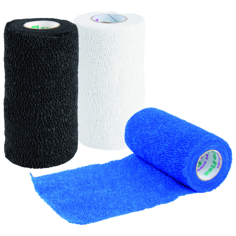 BANDE COHESIVE FLEX NOIR WALDHAUSEN