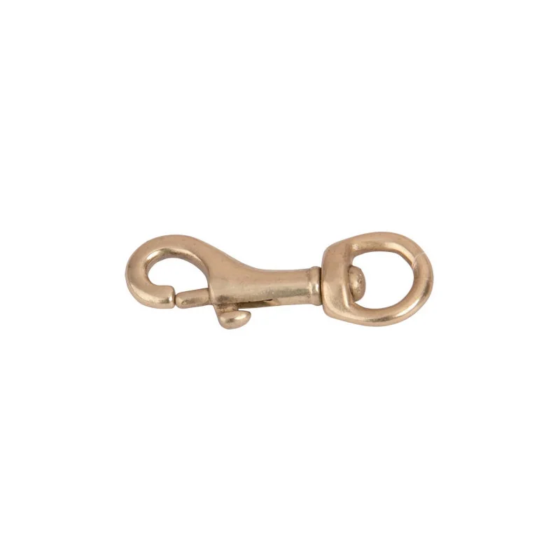MOUSQUETON A POMPE OEIL ROND 19MM TDET