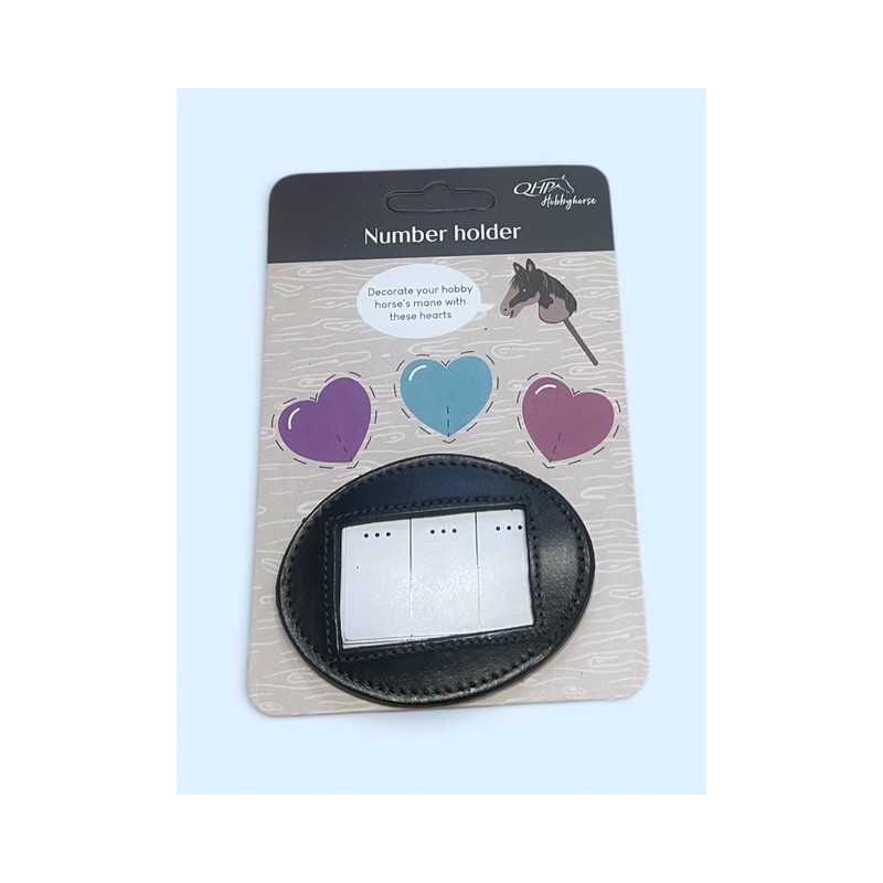 NUMEROS OVALES MARRON HOBBY HORSE