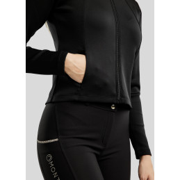 VESTE MOLILA AVEC CRISTAUX CHAMPAGNE MONTAR