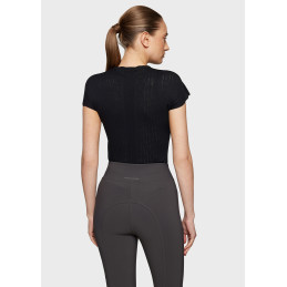 POLO MANCHES COURTES SAMIA SS26 SAMSHIELD