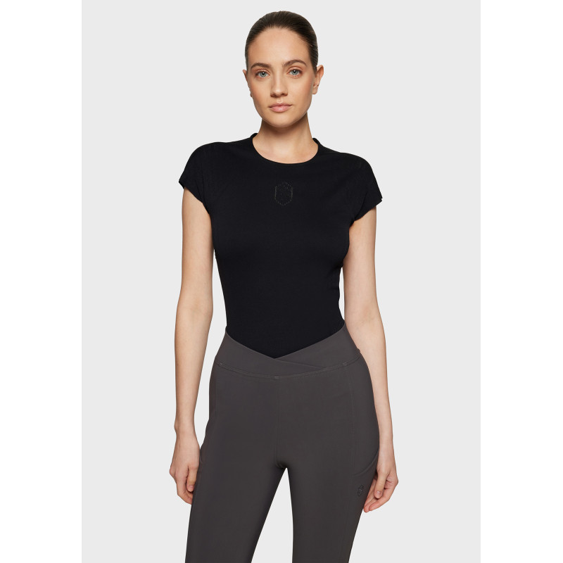 POLO MANCHES COURTES SAMIA SS26 SAMSHIELD